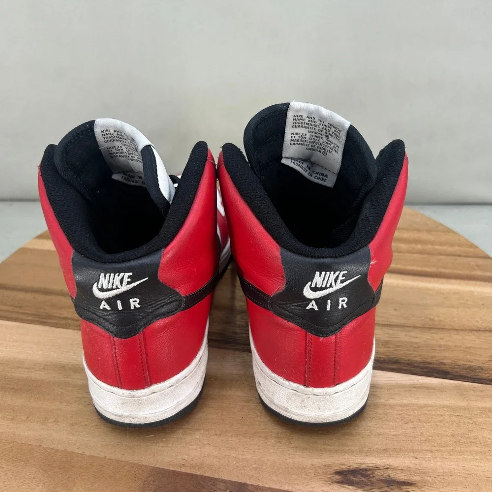 Nike Air Force 1 High Chicago Red White Black AQ3777-992 Womens Size 7 Sneakers